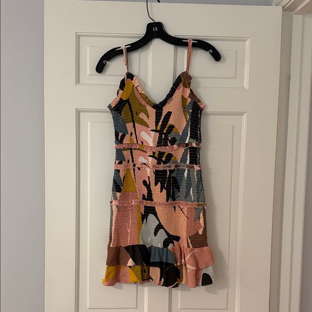 Colorful Strappy Dress